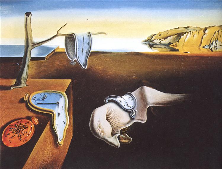 Umetnost The Persistence of Memory - Salvador Dali