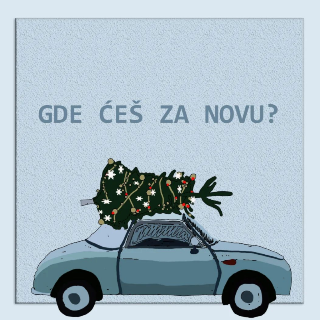 gde ćeš za novu? ilustracija - intervju s kreadivnom