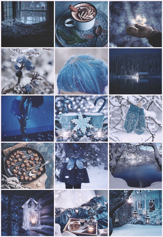 zima mood board